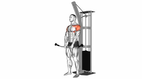 Cable Front Raise